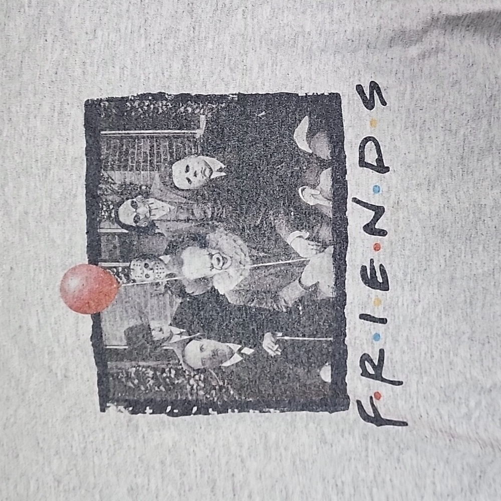 Horror Movie Halloween T-Shirt with Friends Design